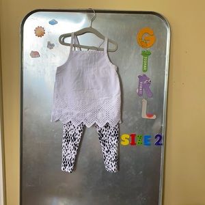 Bundle of shirt and pants 2T - girls